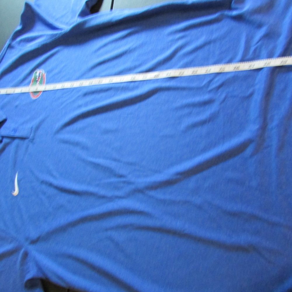 Florida Gators Nike Dri Fit Blue Polo Short Sleeve Men's XL. Excellent Condition - Picture 3 of 9